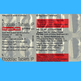 Etogesic 400mg tablet