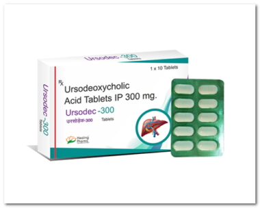 Ursodec 300mg Tablet