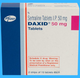 sertraline Daxid 50mg Tablet