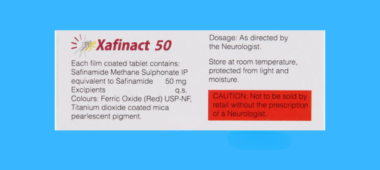 safinamide Xafinact 50mg Tablet