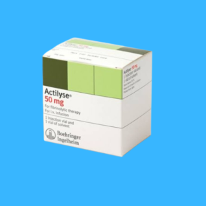 Actilyse 50mg Injection (Tissue Type Plasminogen Activator) German Remedies