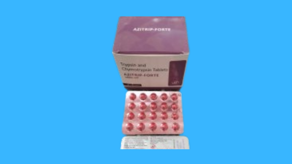 Trypsin Chymotrypsin 100000iu Tablet