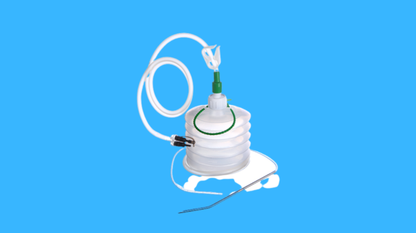 CLOSED WOUND SUCTION UNIT