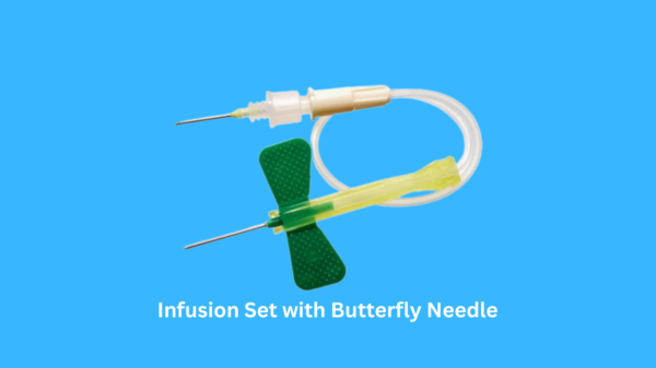 Infusion Set with Butterfly Needle